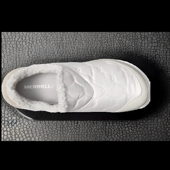 Merrell Shoes - Merrell Antora 3 Thermo Moc  Low Top Quilted Ripstop Leather Sneaker Chalk Sz 10